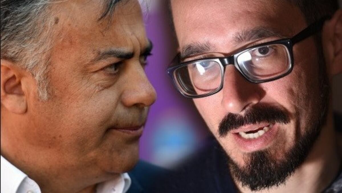 Alfredo Cornejo, gobernado de Mendoza y Sebastián Henríquez, secretario general de Sute\u002E