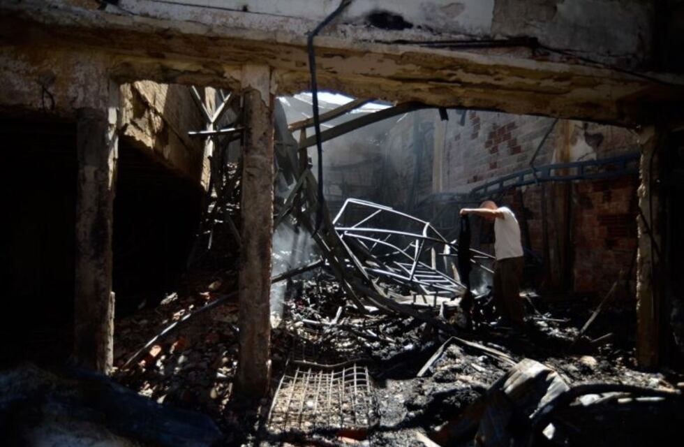 Habló el dueño del local que se quemó en Ringuelet: "Estamos en la ruina misma"