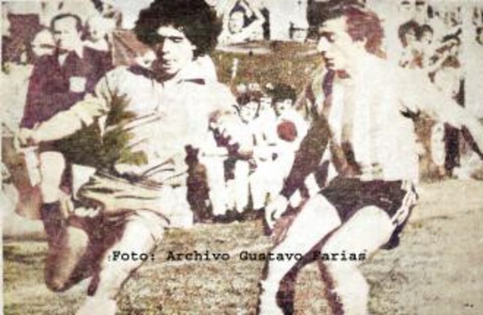 Juan Miguel Esposito el jugador de Arroyito que marcó a Maradona