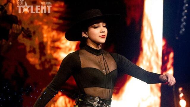 La formoseña Carla Leguizamón brilló con su presentación de malambo en Got Talent.