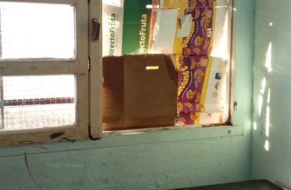 "Queremos ventanas, basta de cartones", el pedido de la comunidad de una escuela marplatense