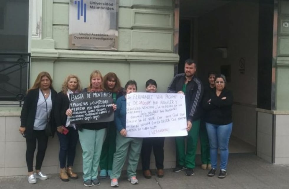 Se agudiza el conflicto en la Clínica San Nicolás y no descartan interponer un amparo colectivo