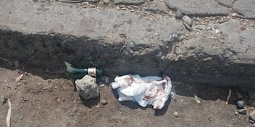 Pelea en Alem y Florida