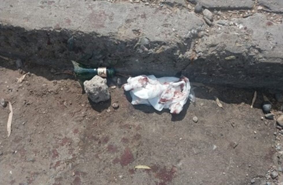Batalla campal para empezar el año en una esquina del centro bahiense