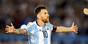 El capitán de la selección será el emblema albiceleste en el Mundial de Rusia (Archivo)