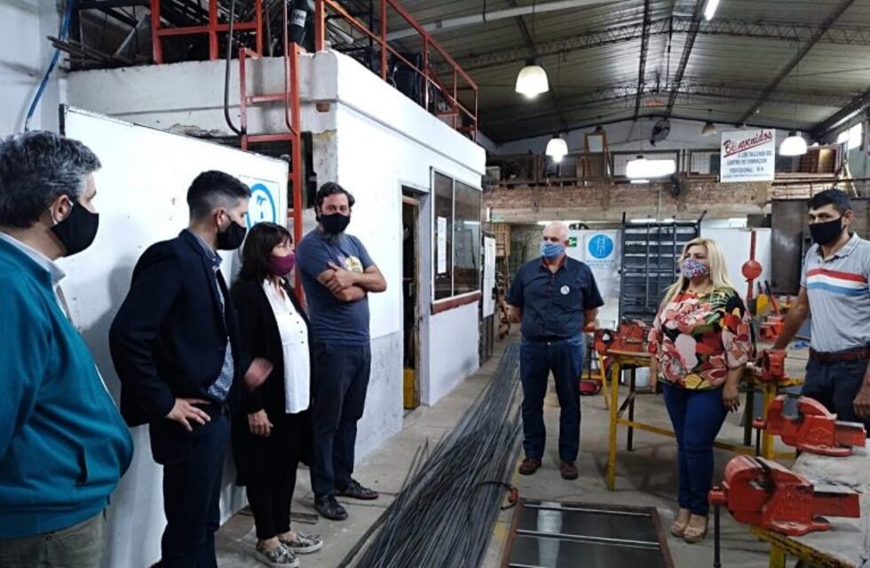 En San Agustín, la escuela EET Nº 4 volvió a la presencialidad