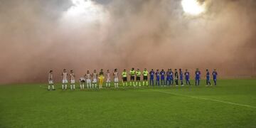 Así recibieron los hinchas Instituto\u002E