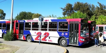 Los choferes de la empresa El \