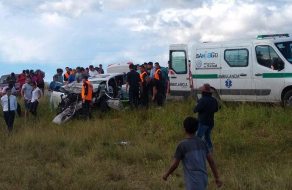 Cuatro muertos tras un impactante choque frontal en la ruta 9