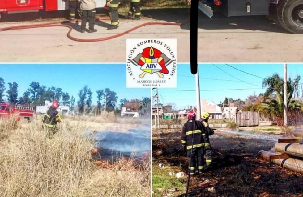 Bomberos Voluntarios: dos salidas en el fin de semana