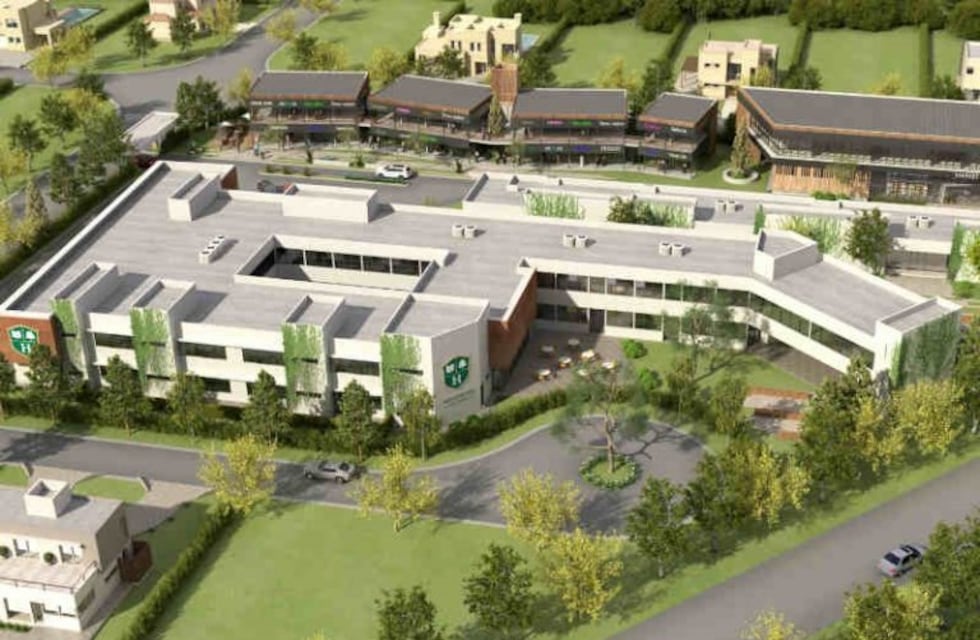 Avanzan las obras del centro comercial del Km 69 hasta el 73 de la Autovía 2