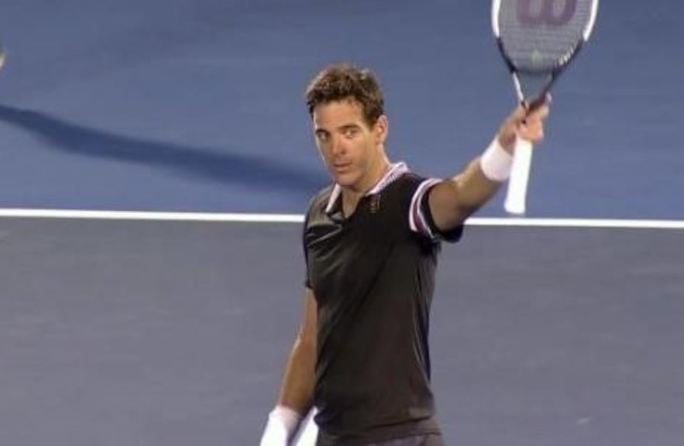 Del Potro volvió al ruedo con un triunfo sobre el japonés Nishioka en Delray Beach