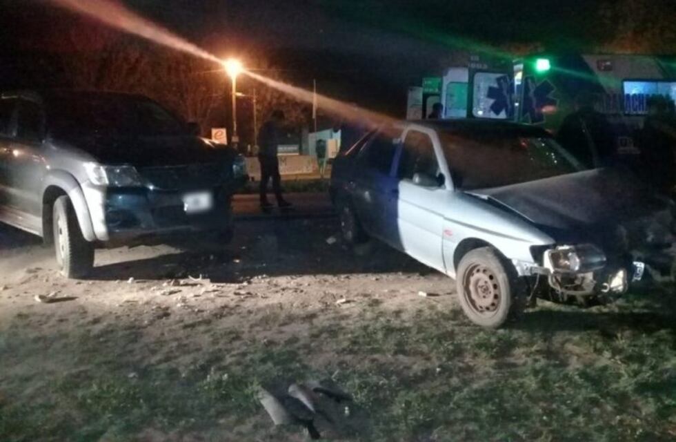 Anisacate: accidente de tránsito en la Ruta 5