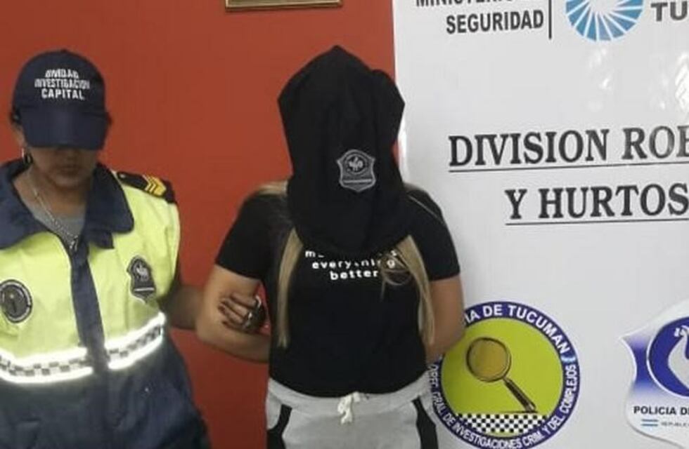 Aprehenden a una mujer por robar ropa en un local de la capital tucumana