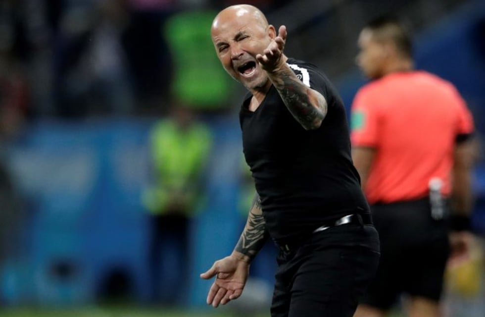 Sampaoli insultó a un jugador croata en pleno partido