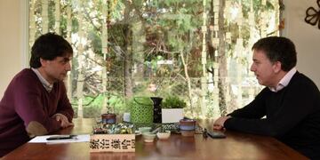 Lacunza y Dujovne (Foto:Prensa)