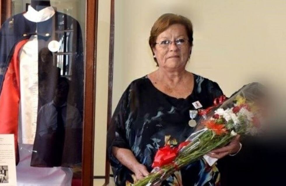 Reconocieron a una sanjuanina que salvó a heridos del ARA General Belgrano