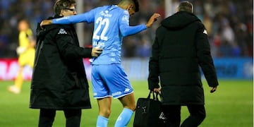 Alanís salió reemplazado\u002E