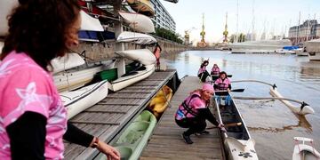 Remadoras de la vida: vencieron el cáncer de mamá y hoy juegan su propio Mundial