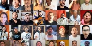 Esta noche canta Salta\u002E (Captura de Pantalla Lazcoz Producciones\u002E )