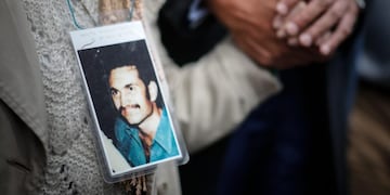 AME4015\u002E BUENOS AIRES (ARGENTINA), 06/09/2019\u002E- La Madre de Plaza de Mayo Nora Cortiñas asiste a un acto en el excentro clandestino de detención ESMA, este viernes en Buenos Aires (Argentina)\u002E Argentina conmemora el 40 aniversario de la histórica visita que la Comisión Interamericana de Derechos Humanos realizó al mayor centro de detención ilegal de la última dictadura (1976-1983), donde cerca de 5\u002E000 personas fueron torturadas y en su mayoría arrojadas vivas al mar en los llamados \