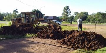 El municipio bloqueó los demás accesos al pueblo\u002E