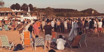 Playas Ñandubaysal - 15 de noviembre\nCrédito: Redes Sociales/Todo Gualeguaychú