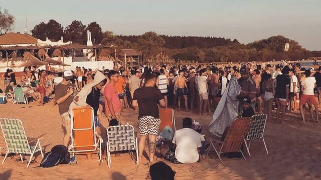 Playas Ñandubaysal - 15 de noviembre\nCrédito: Redes Sociales/Todo Gualeguaychú