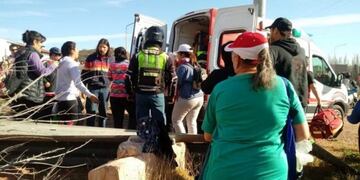 Un hombre falleció durante la peregrinación a la Virgen de Lujan en Centenario\u002E