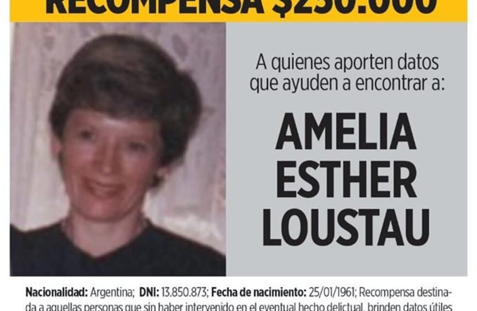 Ofrecen 250 mil pesos de recompensa por información de una mujer desaparecida en Azul