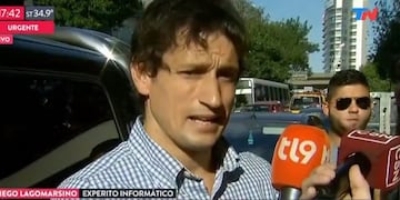 Así respondió Lagomarsino a la salida del canal de noticias\u002E (Web)
