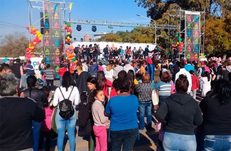 La Costanera se llenó de niños en el festejo de su día