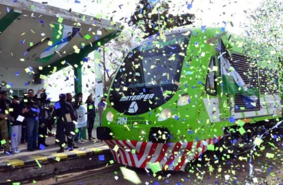 Llegó el Tren Patagónico a Viedma