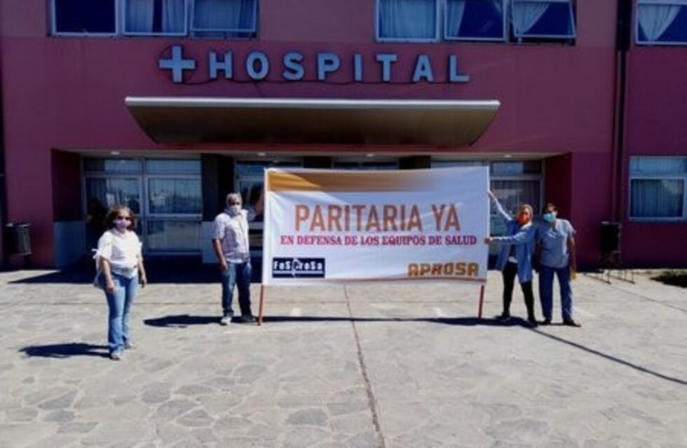 APROSA en defensa de los equipos de salud realizó jornada nacional de lucha