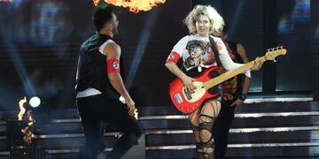 Leticia Bredice bailando al ritmo de Charly García (Foto: captura)\u002E