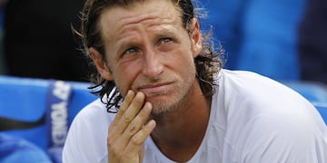 Nalbandian asistió al Lawn Tenis para alentar a sus amigos Mónaco y Nadal