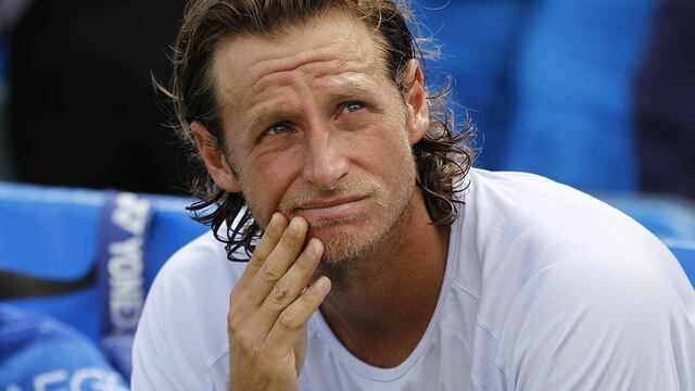 Nalbandian asistió al Lawn Tenis para alentar a sus amigos Mónaco y Nadal