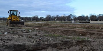 Comenzaron las tareas de limpieza del Río Cuarto\u002E