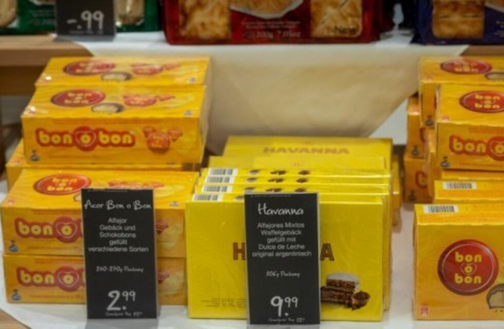 Las empresas Arcor y Dulcor de Arroyito presentes en góndolas en Alemania