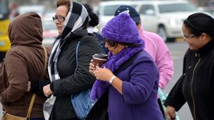 Se vino el frío a Rosario, pero por unos días