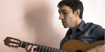 Sergio Zabala, cantante, músico y compositor\u002E Foto: web