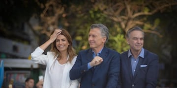 (Foto:ViaPais) Marcha al obelisco en apoyo a Mauricio Macri