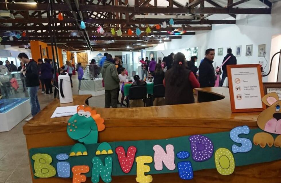 Gran cantidad de chicos y familias participaron de actividades recreativas en el museo virginia Choquintel