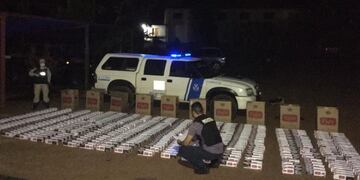 Incautaron 5\u002E000 atados de cigarrillos ilegales en Eldorado