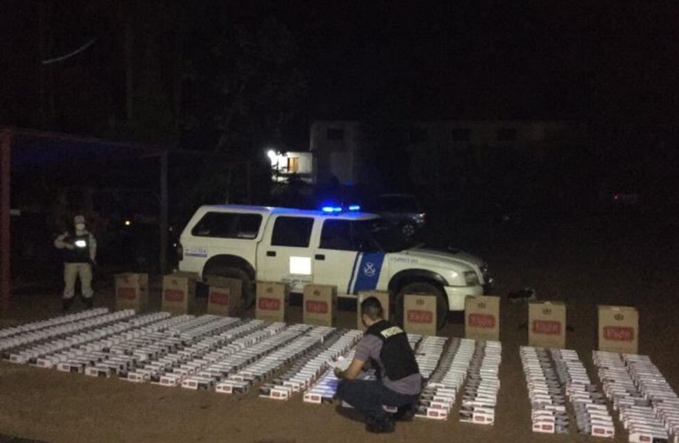 Incautaron 5.000 atados de cigarrillos ilegales en Eldorado
