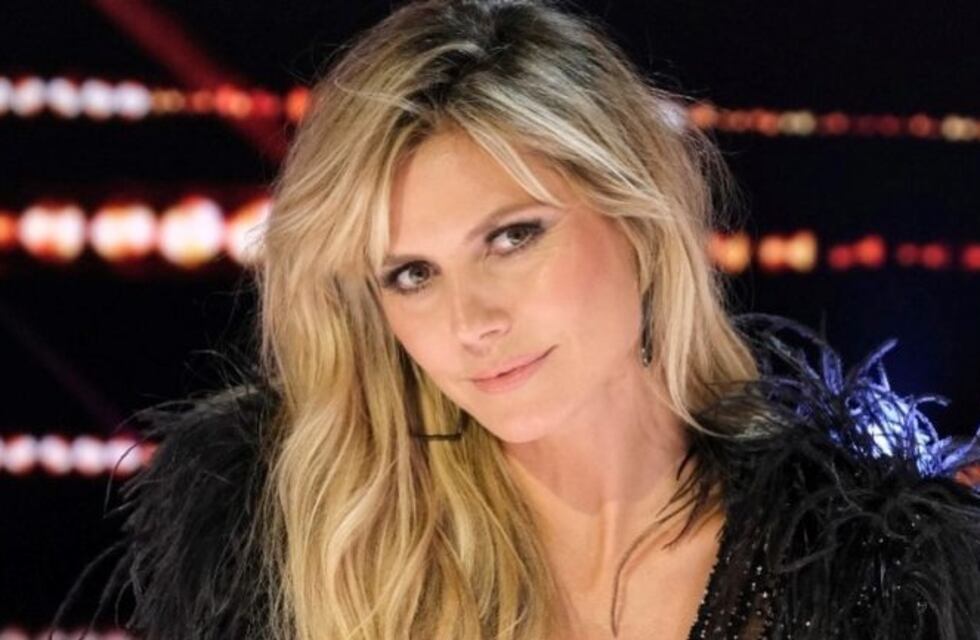 Heidi Klum nadó sin traje de baño en la pileta y revolucionó Instagram