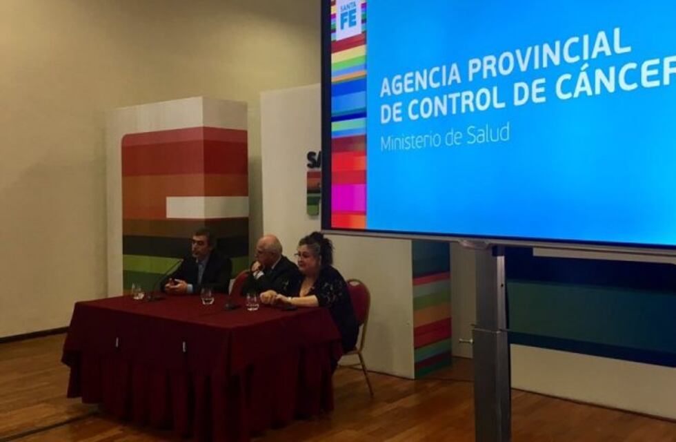 Lanzaron la Agencia Provincial de Control del Cáncer en Rosario
