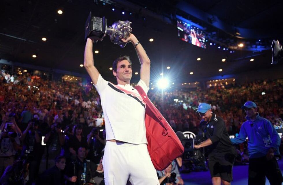 Roger Federer venció a Marin Cilic y se coronó campeón del Abierto de Australia