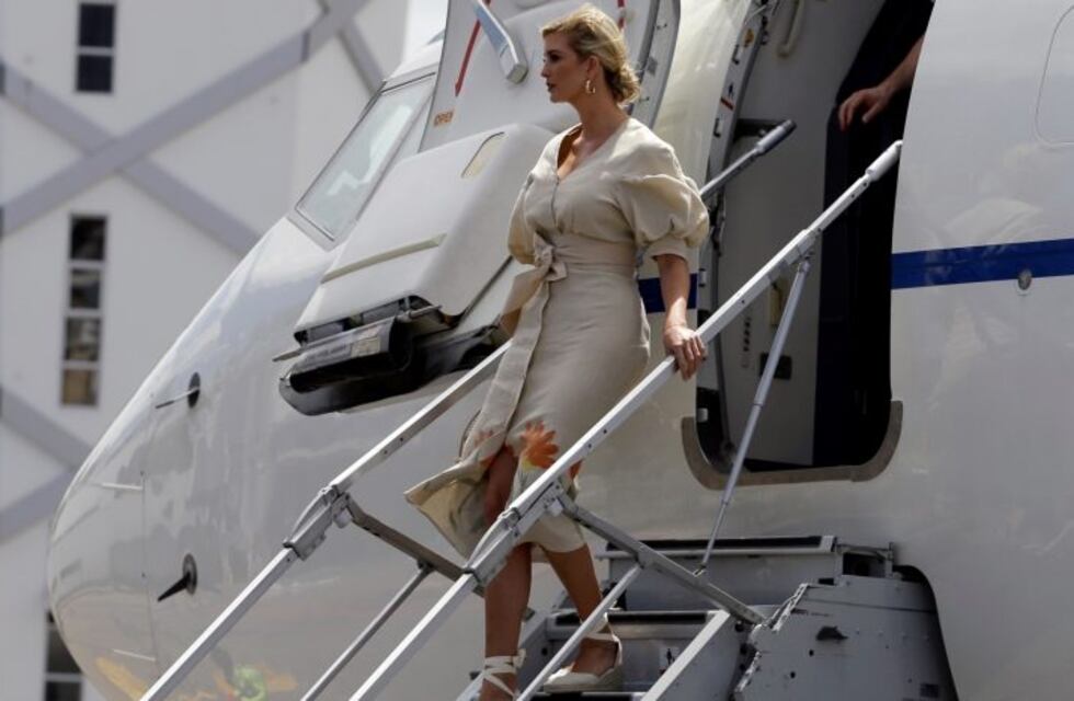 Ivanka Trump, un "preestreno" para nuevo edificio del aeropuerto