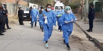 Personal de Salud recorre barrios de Jujuy